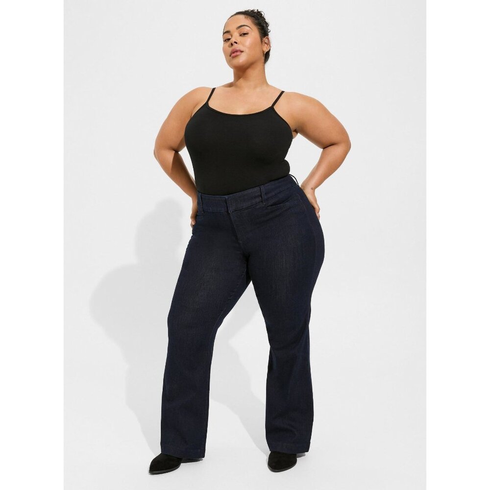 Torrid High Rise Blue Jeans Flare Style